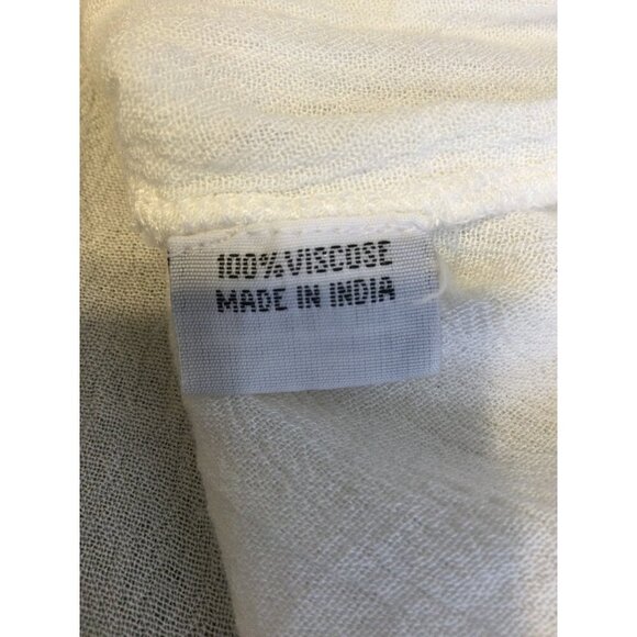 Perfectly Priscilla Women's Embroidered Floral Tunic Top Boho Multicolor Size 2X - Picture 8 of 9